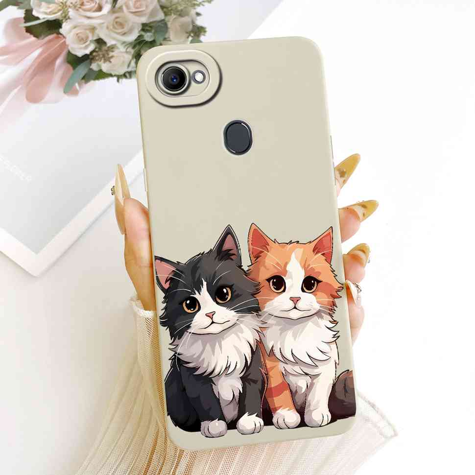 Casing For Oppo F7 CPH1819 CPH1821 Luxury Candy Pattern Simple Soft Silicone Case For Oppo F7 OppoF7 Phone Cover 6.23"
