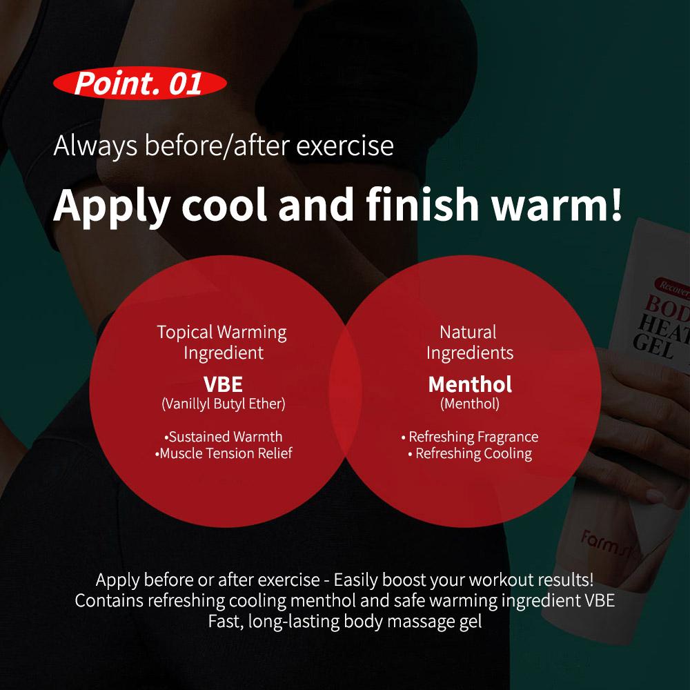 Farmstay Recovery Body Heating Gel 200ml