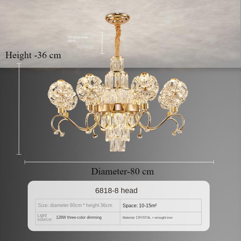 Wohnzimmer Kristall Kronleuchter Moderne Einfache Gehobenen Esszimmer Schlafzimmer Licht Hotel Halle Kronleuchter