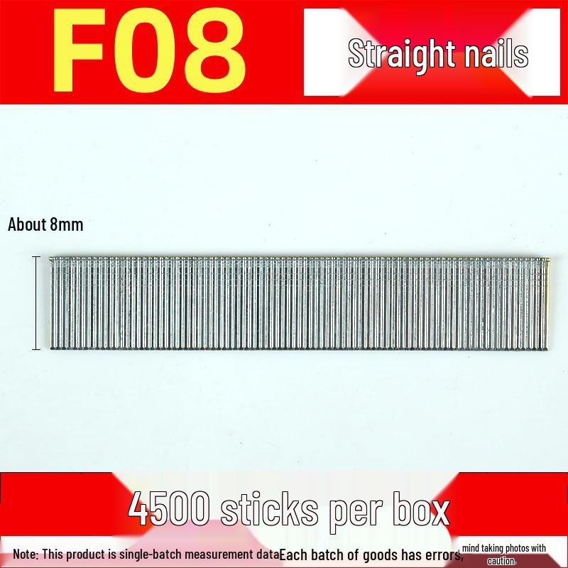 F30 Steel Pneumatic Straight Strip Nails for Woodworking & Furniture