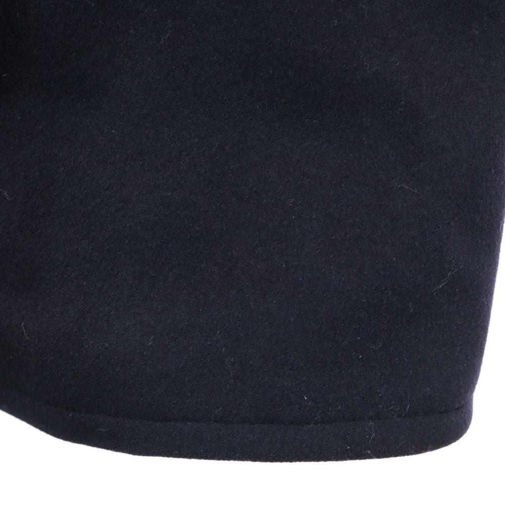 US NAVY 60s DSA Vintage Melton pea coat 38R dark blue Men's Used