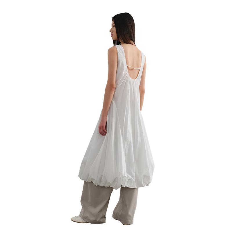 

GREEN BELT Women s Sleeveless A-line Shirred Maxi Dress L