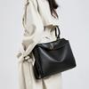 Leather Reodeo Bag Large Capacity Commuting Tote Simple Fashionable All-matching Shoulder