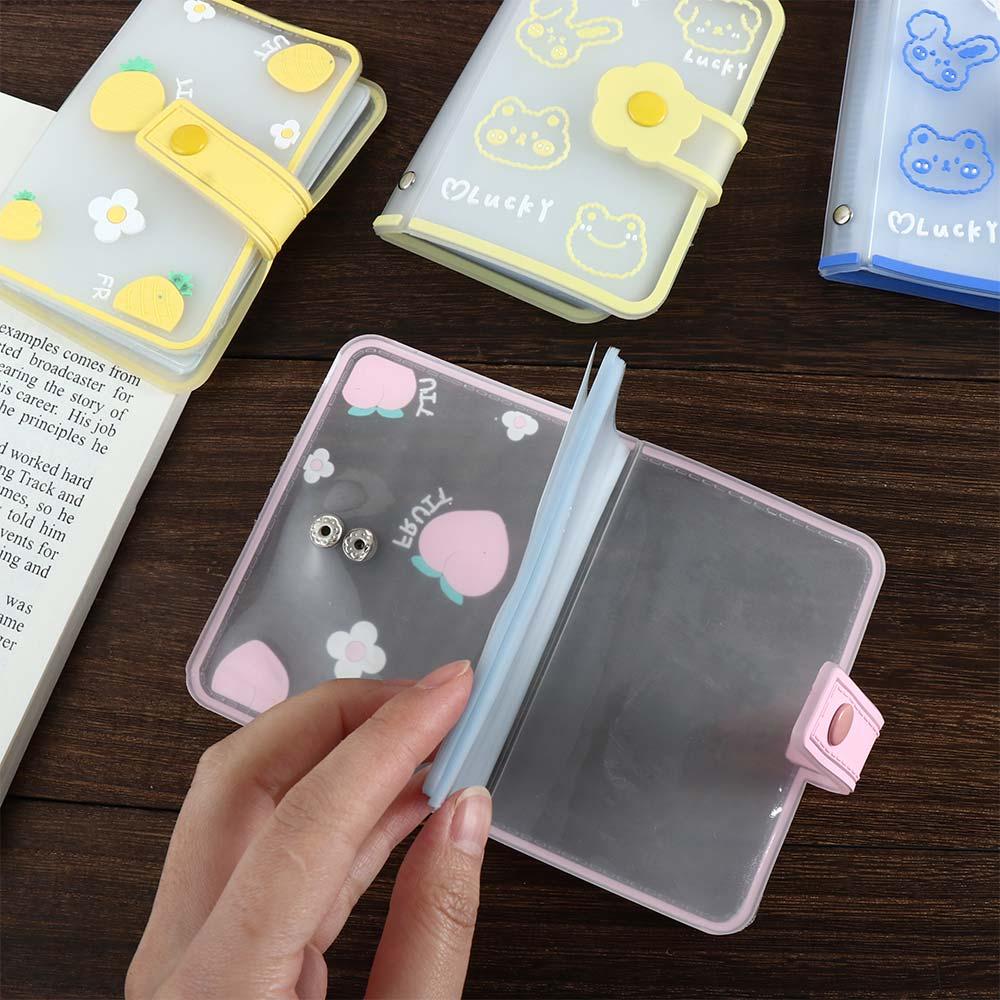 20 Bit Men Matte Transparent Credit Card Box Cartoon Card Holder Card Bag Credit Card Pocket
