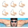 Six Pack Silicone Nose Clips for Swimming and Water Sports Comfortable Lightweight Design Suitable for Adults and Youth