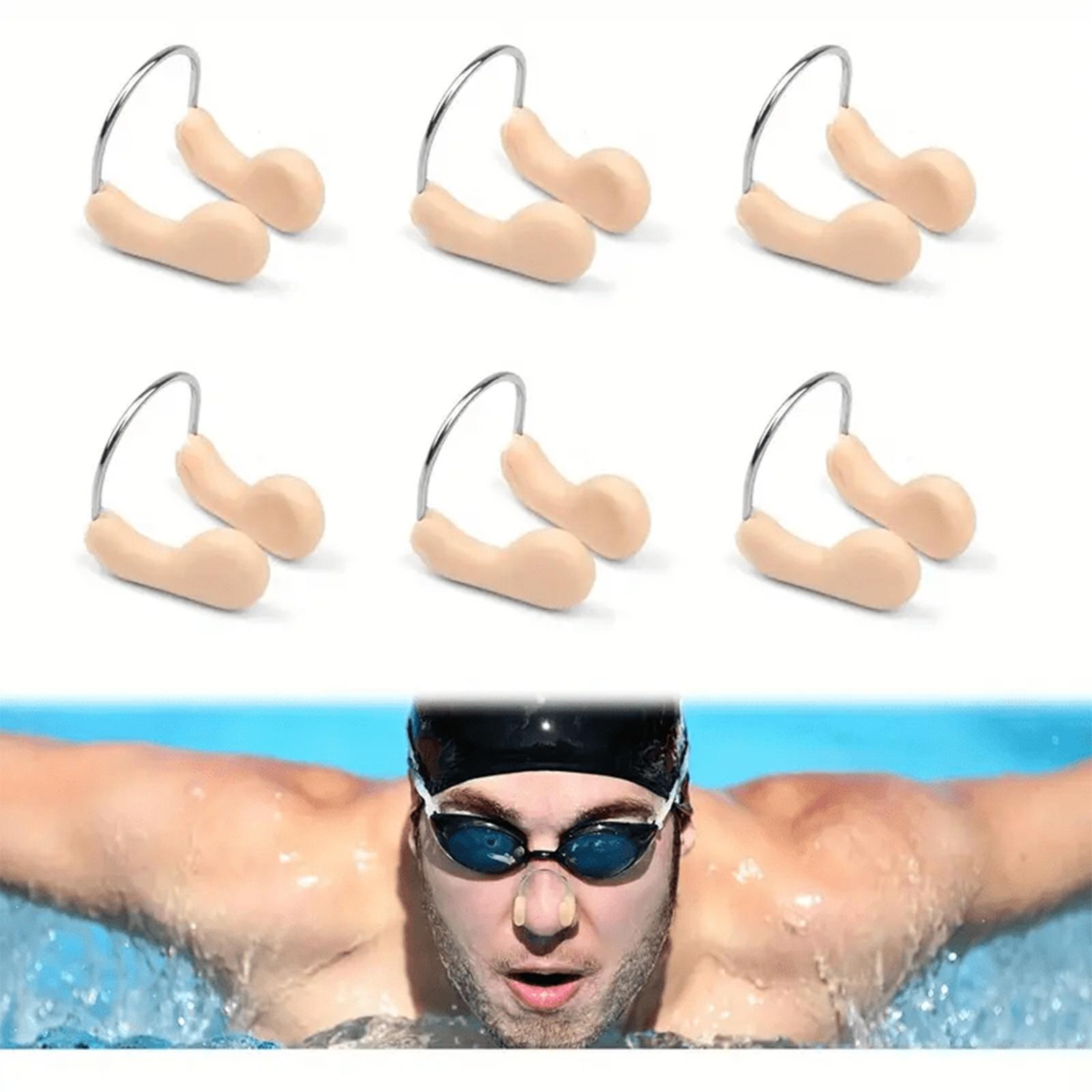 

Competition Nose Clip, Pool Nose Plugs For Kids And Adults one size бежевый