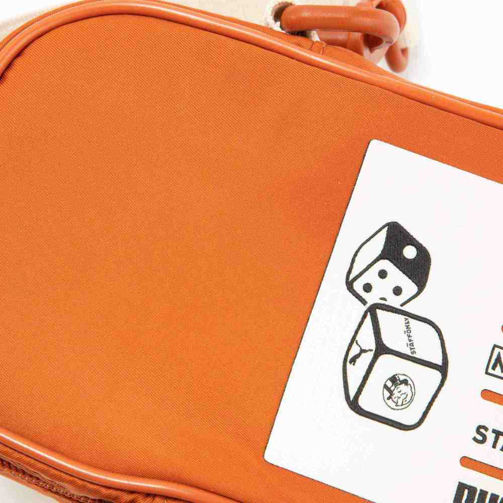 New PUMA STAFFONLY X MONOPOLY Collaboration Fabric Crossbody Bag Shoulder Bag Regular Unisex Coffee 079803-02