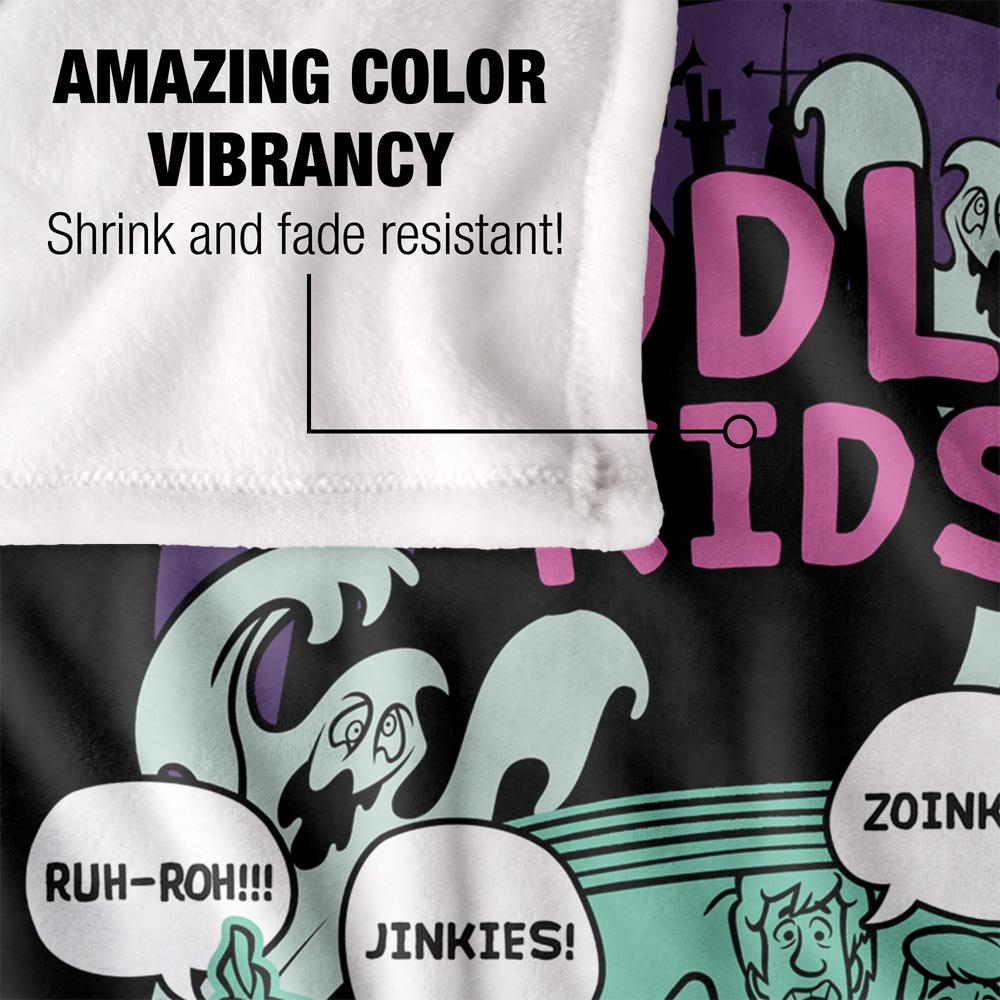 Scooby Doo Meddling Kids Group Shot Blanket