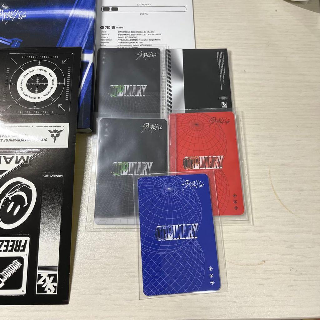 [USED] Stray Kids Felix Ordinary Album Trading Card