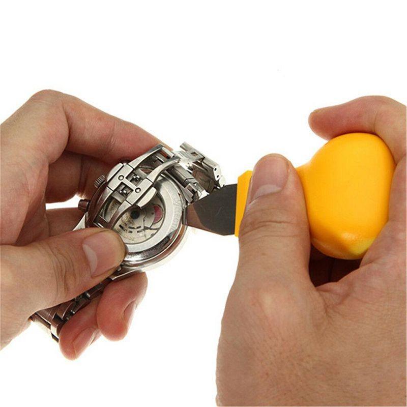 Watch Case Opening Tools With Alloy Steel Pry Bars For Diy Repair And Adjustment