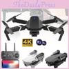 E88 Pro 4k Dual Camera Foldable Drone Remote Control Quadcopters With Handheld Gift Box