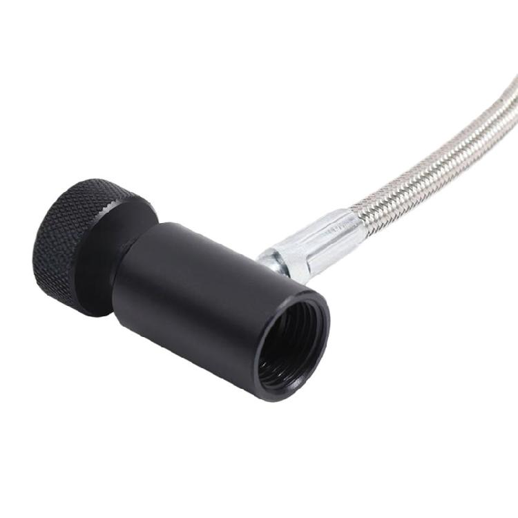 Adapter do napełniania butli CO2 pod wysokim ciśnieniem, adapter do napełniania cylindra z dwutlenkiem węgla do saturatora, pojemnik, kanister W21.8