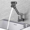 360° drehbarer Roboterarm-Wasserhahn Einstellbar Flexibel 360° drehbarer Wasserhahn Wassersparend Hochdruck Doppelmodus Wasserhahn