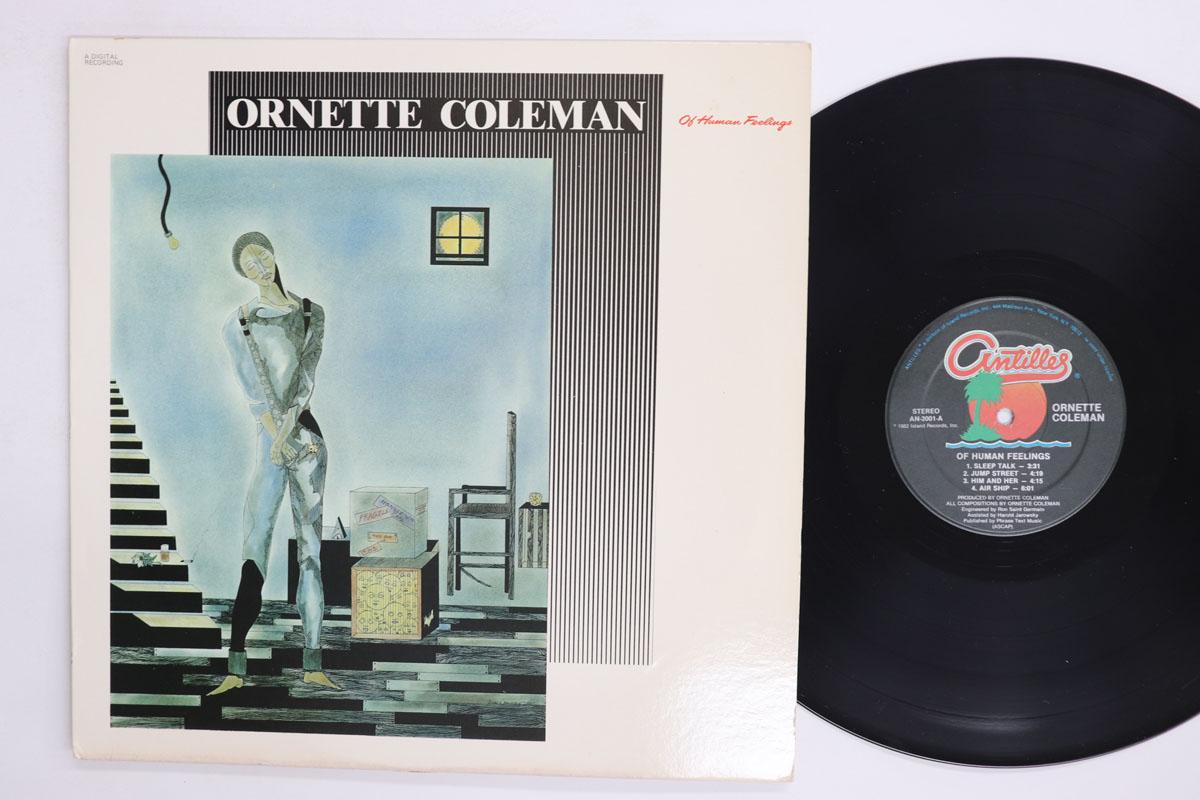 Виниловая пластинка ORNETTE COLEMAN  Of Human Feelings AN2001 Antilles 1982 США Джаз Б/у