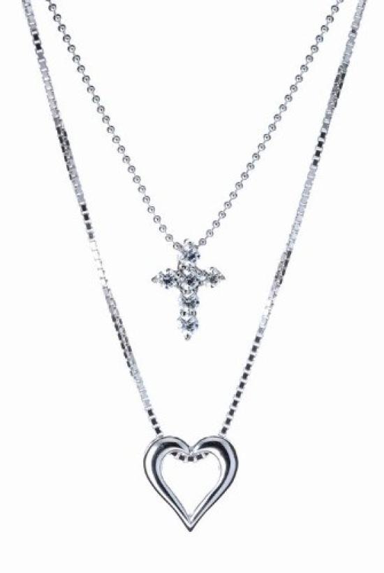 

Crossfor New York N, крест и сердце NPN-74