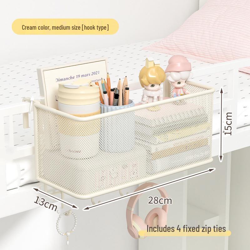 Student Bedside Hanging Storage Basket for Dorms