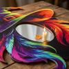 Wooden 2D Mirror Halloween Decoration for Party and Home Decor