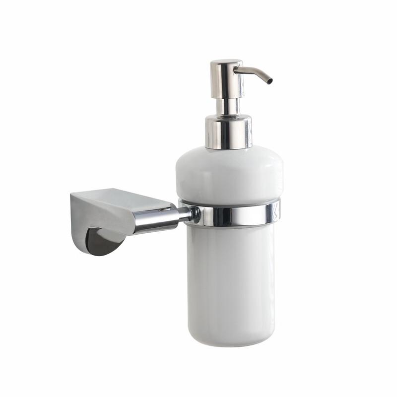 Punch-Free Bathroom Shelf with Soap Dispenser