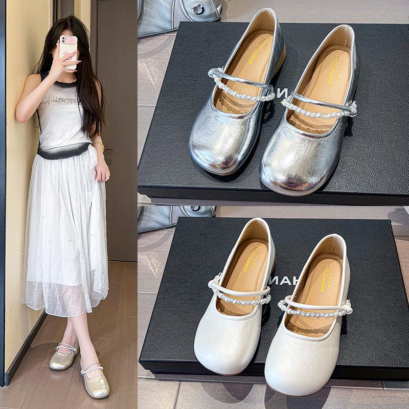 Late evening breeze gentle shoes flat single shoes women's 2025 new summer Mary Jane shoes with skirts soft soles pregnant women