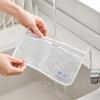 New Mesh Refrigerator Storage Bag Double Grid with Hook Kitchen Storage Pockets Large Capacity Refrigerator Organizer Hanging