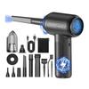 Cordless Air Blower Air Duster with 51000RPM Motor Rechargeable Battery For Electronics Car Home Use  ABS Construction