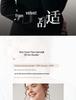 Mengyi 25 Autumn/Winter Cashmere One-Shoulder Floral & Feather Patchwork Women's Base Layer