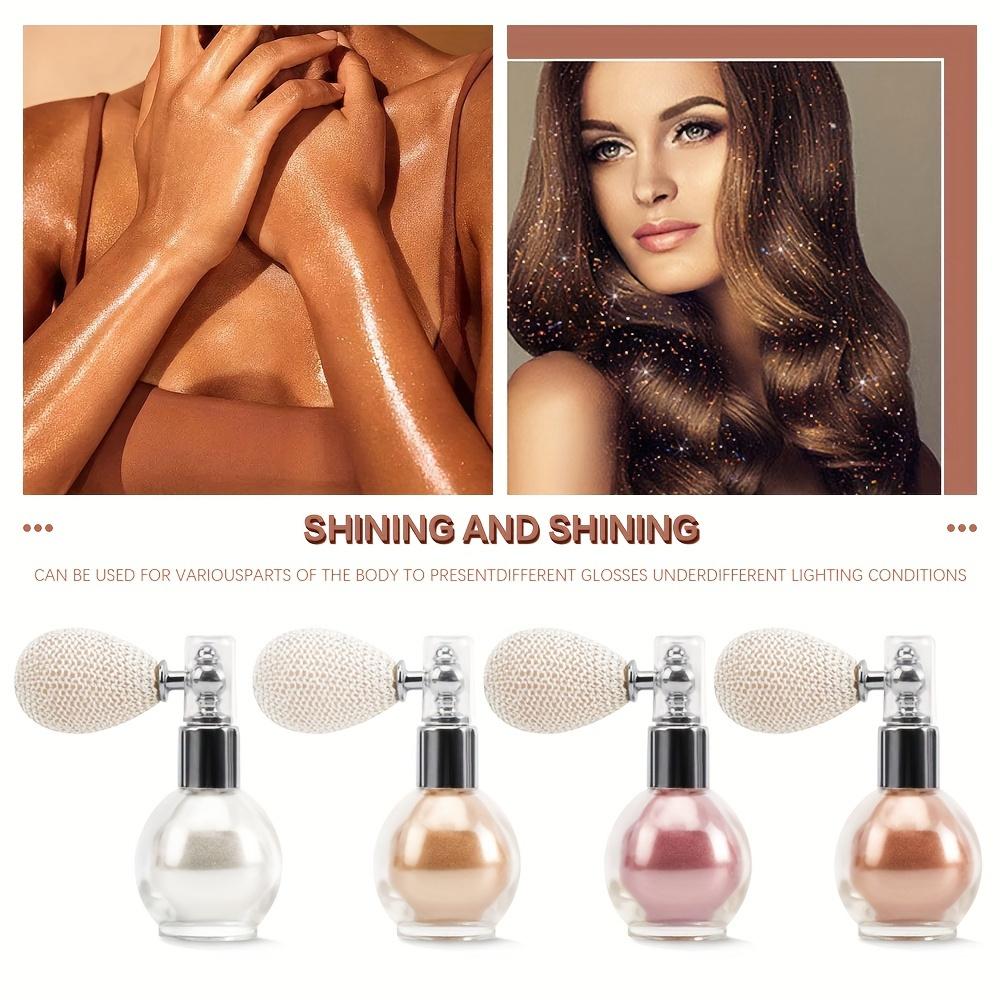 Polarized Diamond Shine Sparkling Glitter Body Highlighter Powder - Chameleon Fragrance for Bridal Makeup and Everyday Use For Music Festival