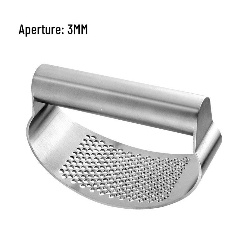 Stainless Steel Garlic Press and Mincer - Essential Kitchen Tool