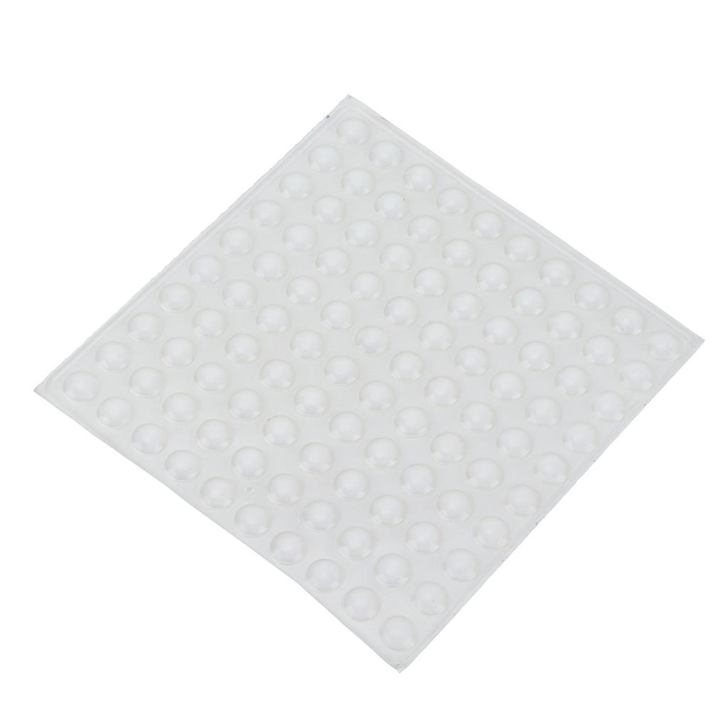 100Pcs/Sheet Self Adhesive Pads Non Slip Transparent Buffer Pads for Table Chair Photo Frame