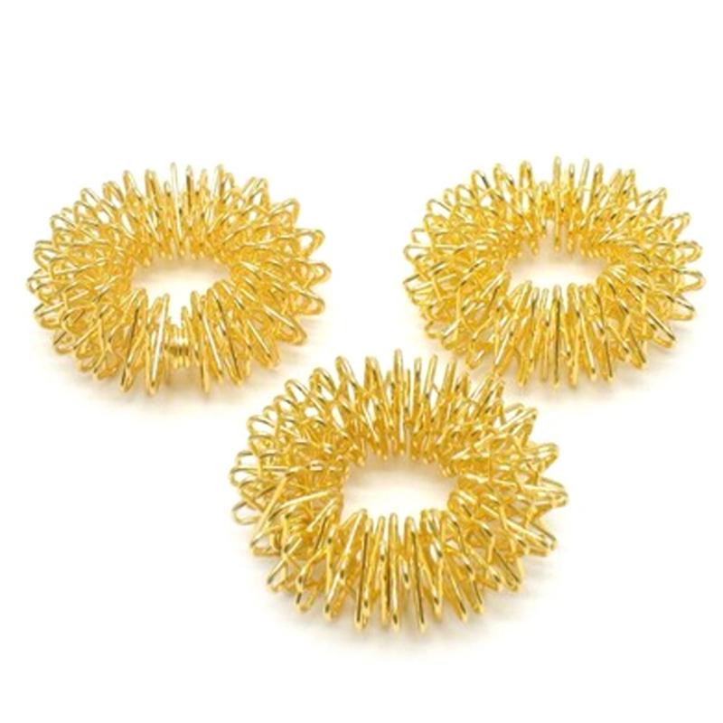 10Pcs/Set  Finger Massage Ring Acupuncture Acupressure Health Care Body Massager