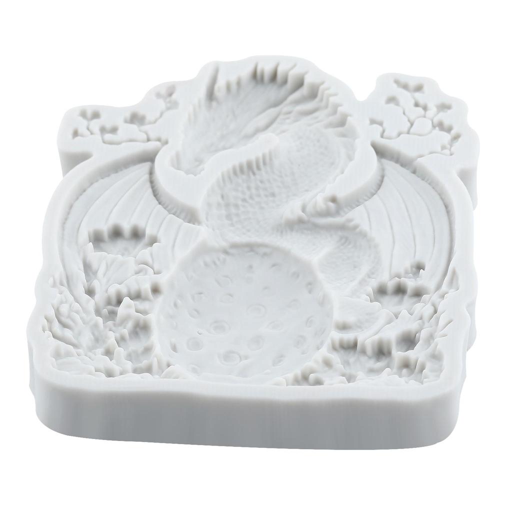 Dragon Silicone Mold Dragon Egg Fondant Molds Cake Decorating Tools Cupcake Topper Candy Resin Clay Chocolate Gumpaste Mold