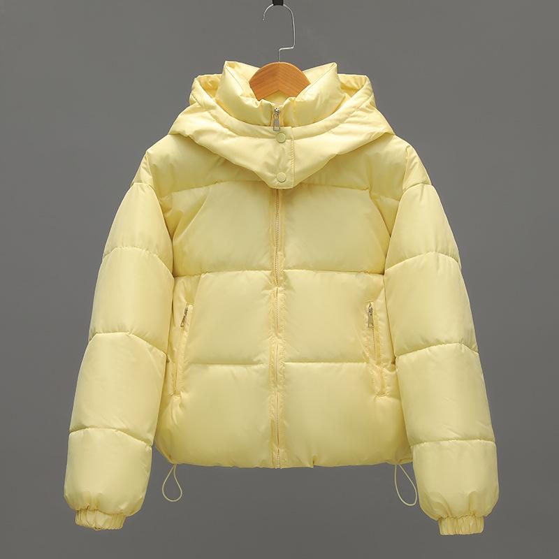 Cotton-padded Jacket, Winter Down-padded Jacket, New Cotton-padded Jacket, Korean Style Loose Bread Coat, Short Student Jacket for Women