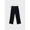 Straight Fit Fabric Pants