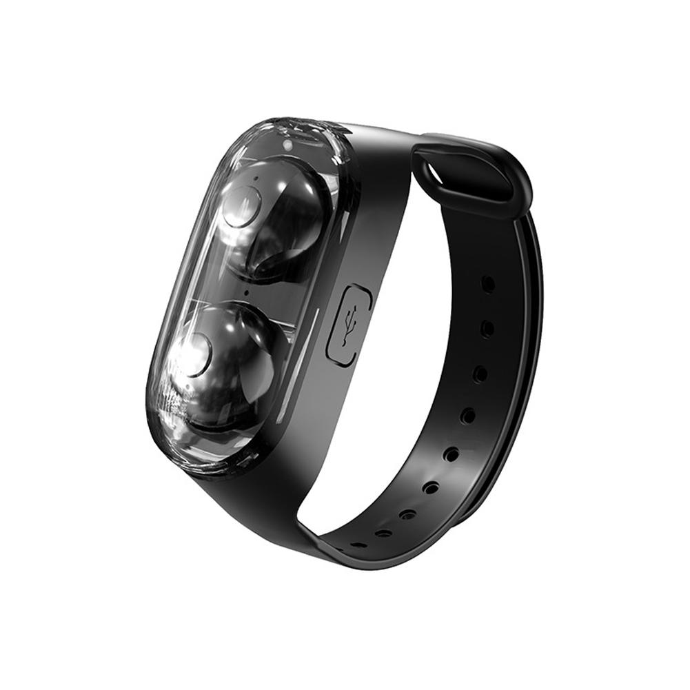 

Наручные спортивные беспроводные Bluetooth-наушники с шумоподавлением и длительным сроком службы, мини-наушники со шнурком чёрный