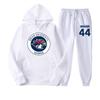 Mens Casual Tracksuit Hoodie Set Sportswear Campus Style Long Sleeve Fall Season