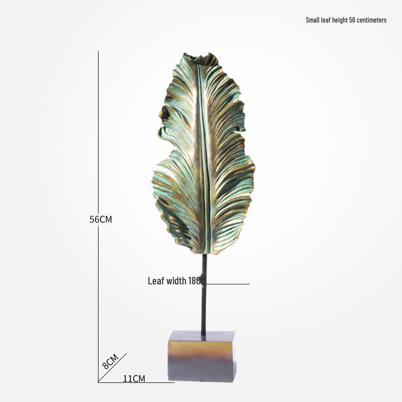 Large Banana Leaf Ornament for Home Decor: Ideal Grand Opening or Housewarming Gift