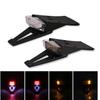 Motorcycle Rear Fender Tip LED Red Stop Brake Tail Light Universal