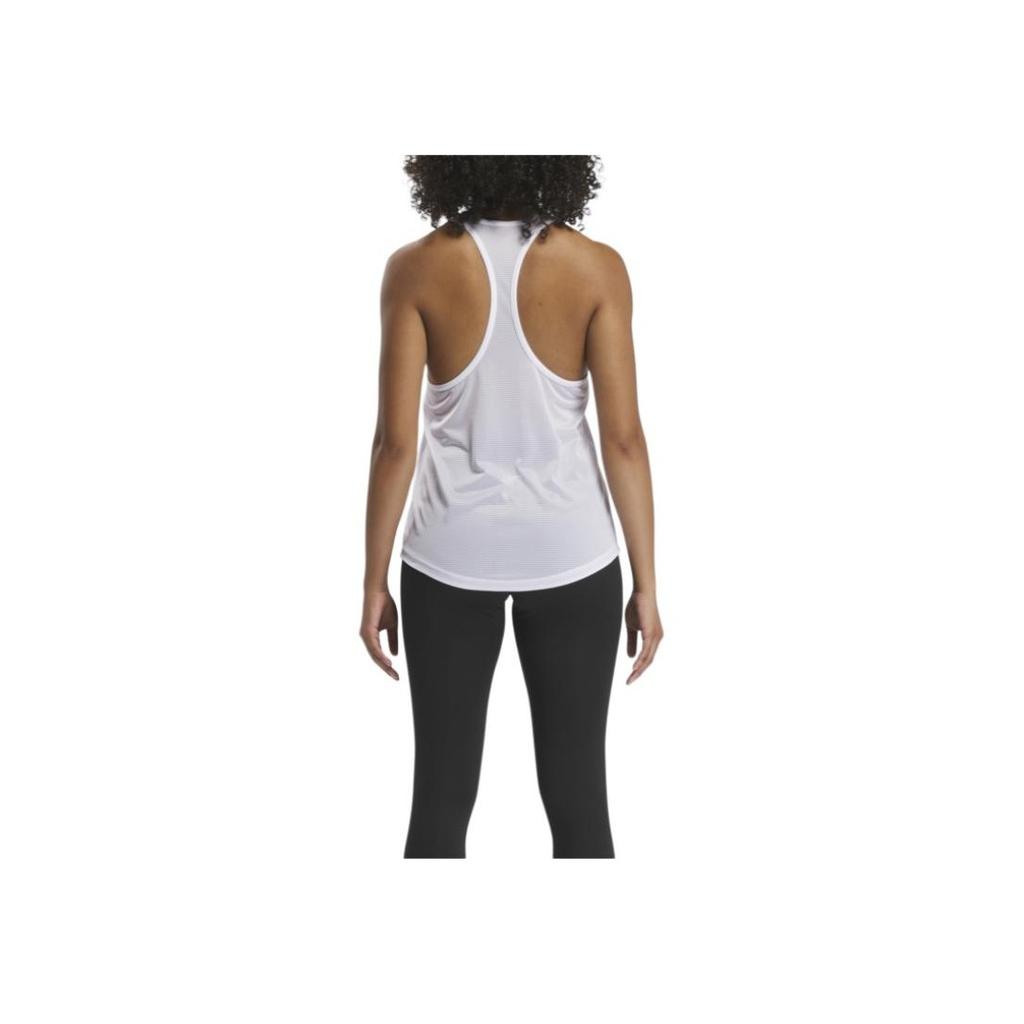 Reebok Comfortable Fitness Sleeveless Training Top With Brand Logo Print Women Tops White 100024200