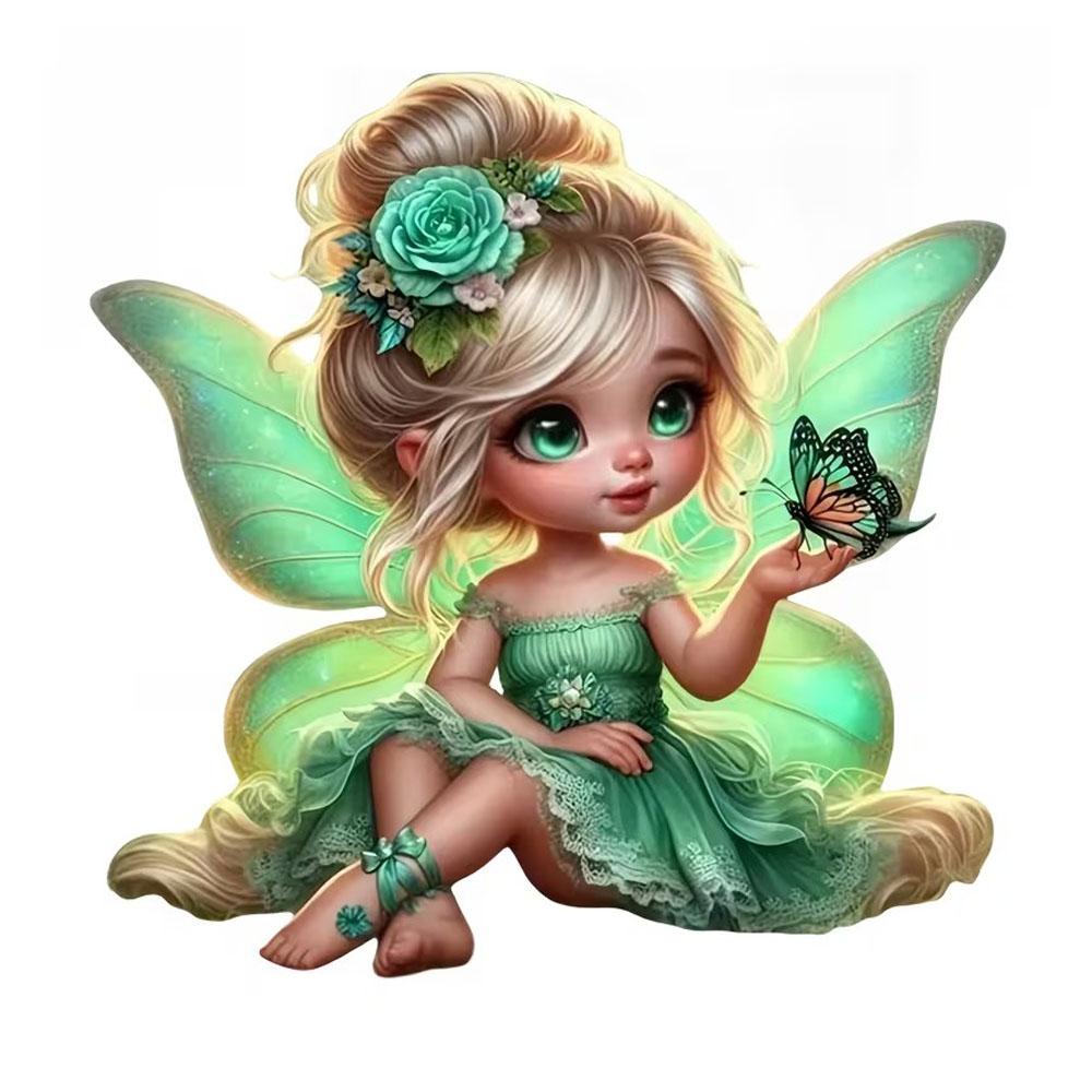 

QT2360#15cm Whimsical Anime Fairy Car Sticker, Suitable for Laptop, Car, Truck, Van, SUV, Motorcycle, Bumper, Window 15cm-longest side