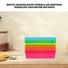 12 Pcs Basket Pencil Holder Stationery Plastic Baskets for Classroom Crayon Table Bins Supplies Small Tray Storage Student