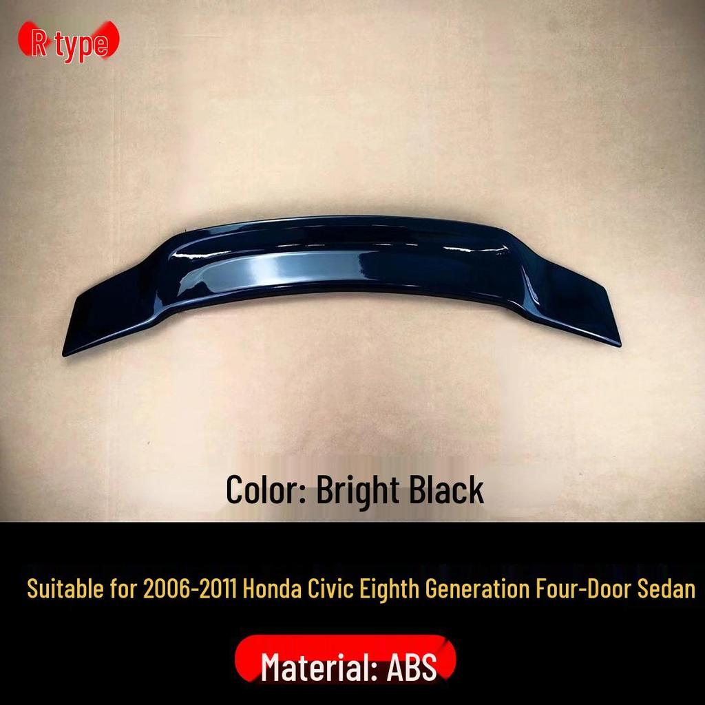 R-Style Rear Spoiler Deflector for 2006-2011 Honda Civic 8th Gen Sedan