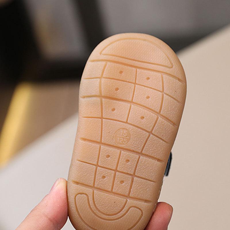 Nuove Scarpe Bianche Autunnali per Bambini e Bambine Scarpe Casual 0-1-2 Anni 3 Scarpe Bianche a Suola Morbida Scarpe da Ginnastica alla Moda