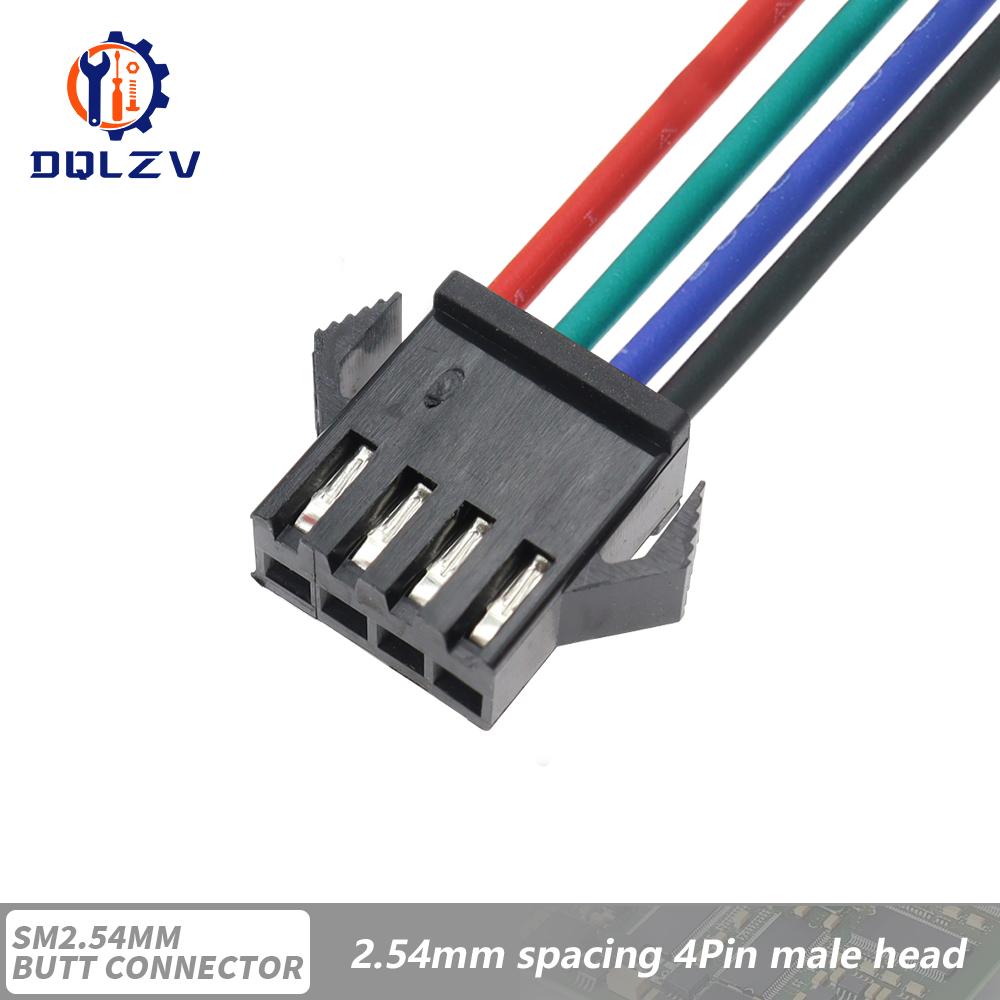 2.54mm SM 2 3 4 5 6Pin Connector Plug Male / Female Head Wires Cables DC Wire Connector Micro Male Female Plug Connectors