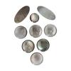 9pcs Saxophone Buttons Shell Material Set of 9pcs Sax Key Buttons for Alto Saxophone