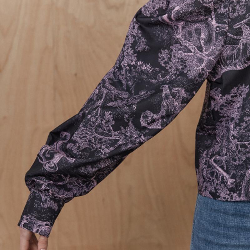 MAXZA Volume Sleeve Shirt Blouse Zc09qb007on