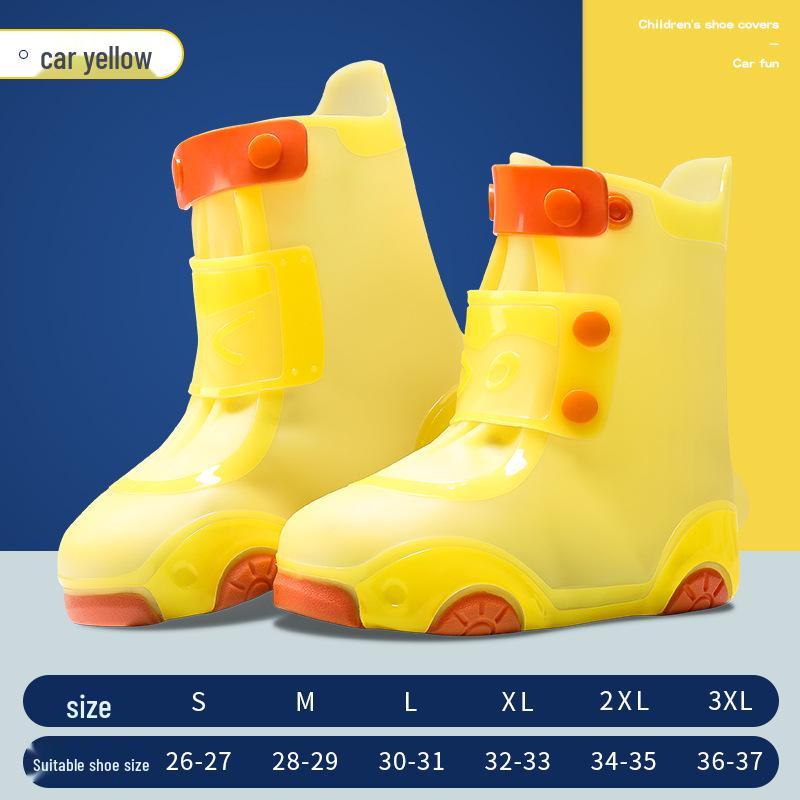 

Водонепроницаемые Нескользящие Силиконовые Чехлы для Резиновых Сапог от Дождя для Детей и Взрослых 3XL