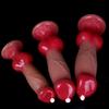 Liquid Silicone Shaped Dog Dildo Rear Anal Plug Dildo Female Masturbator Sex Products