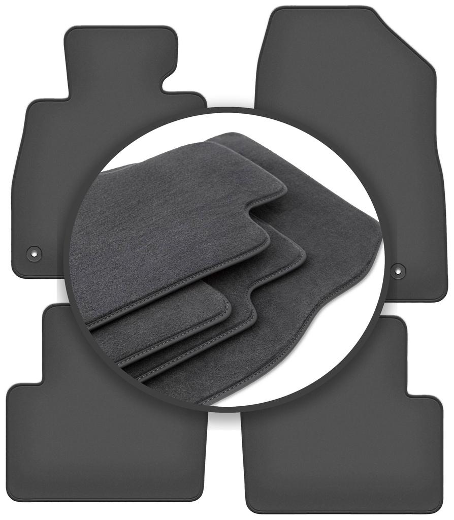 Premium car mats for: Mazda 3 III (BM) hatchback, sedan (2013-)