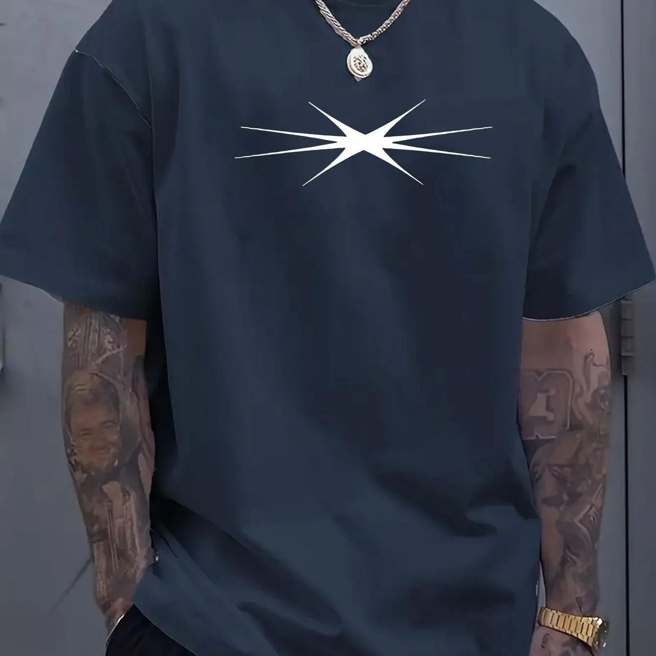 

Графические футболки Мужская футболка большого размера с графикой эмоциональная поддержка не трогать - Летняя футболка из чистого хлопка Temu 3Xl 4XL