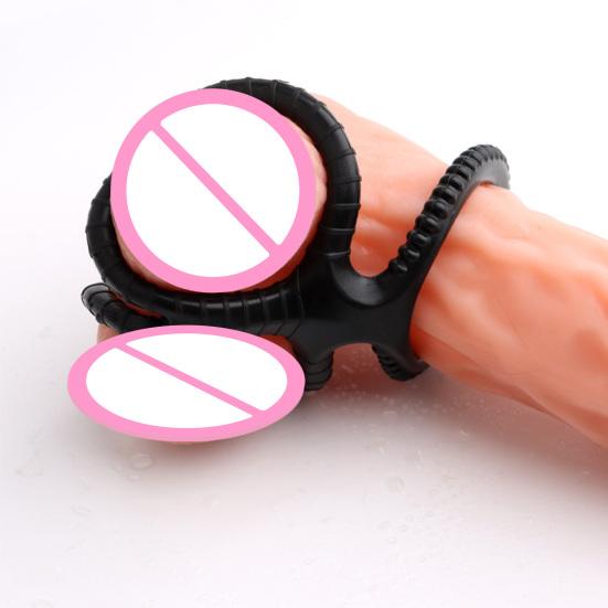 Dildo Ring Super Elastic Compact User-friendly Useful Penis Corrector Lock Ring for Sex